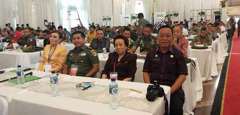 Tetty Hadiri Rakor TMMD ke-96